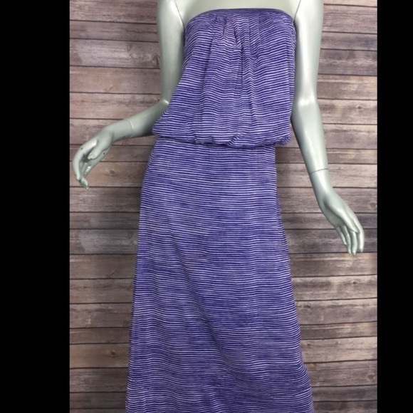 **SOLD** Blue/white striped beach dress /coverup ❤️ - Picture 2 of 10